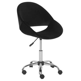 Beliani Chaise de bureau en Velours Moderne SELMA  