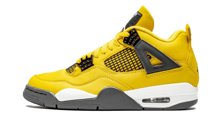 Image of Air Jordan 4 Retro Tour Yellow (lightning) (gs) Damen Gelb Bunt 36.5