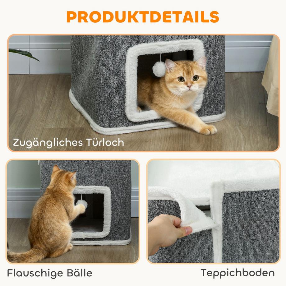 PawHut  Kratztonne 