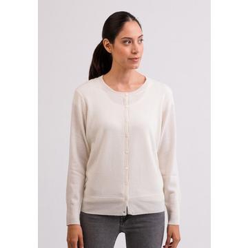 Kaschmir Cardigan Rundhals