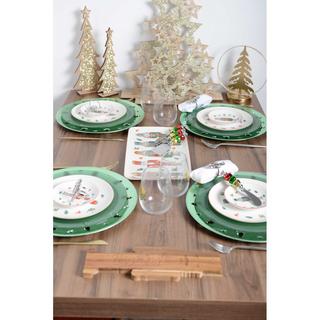 Aulica SAPIN DE NOËL DECORATION EN BOIS H.59CM  