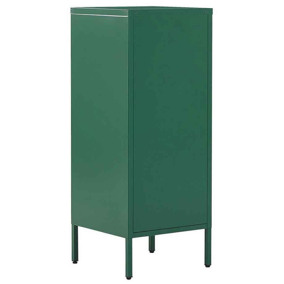 Beliani Armadietto da ufficio en Acciaio  HURON  