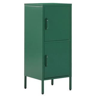 Beliani Armadietto da ufficio en Acciaio Moderno HURON  