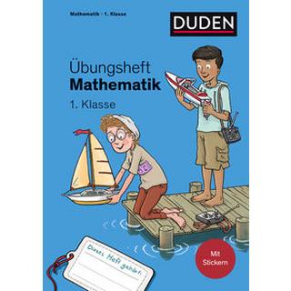 Übungsheft Mathematik - 1. Klasse Wagner, Kim; Leuchtenberg, Stefan (Illustrationen) Gebundene Ausgabe 