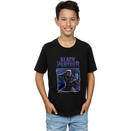 Black Panther  Tshirt TECH BADGE 