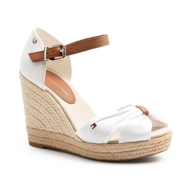 TOMMY HILFIGER  Basic Open Toe High Wedge 