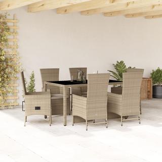 VidaXL Garten essgruppe poly-rattan  