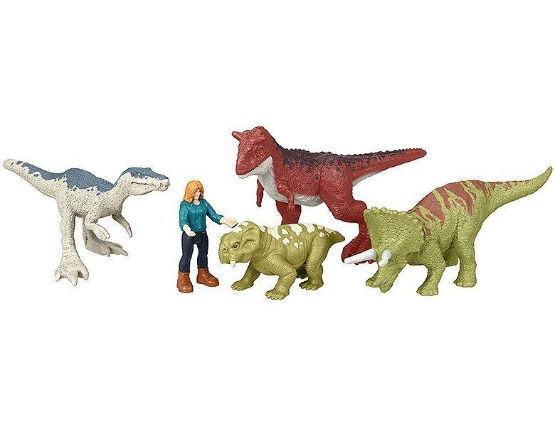 Mattel  Jurassic World Minis Multipack Carnotaurus Clash 