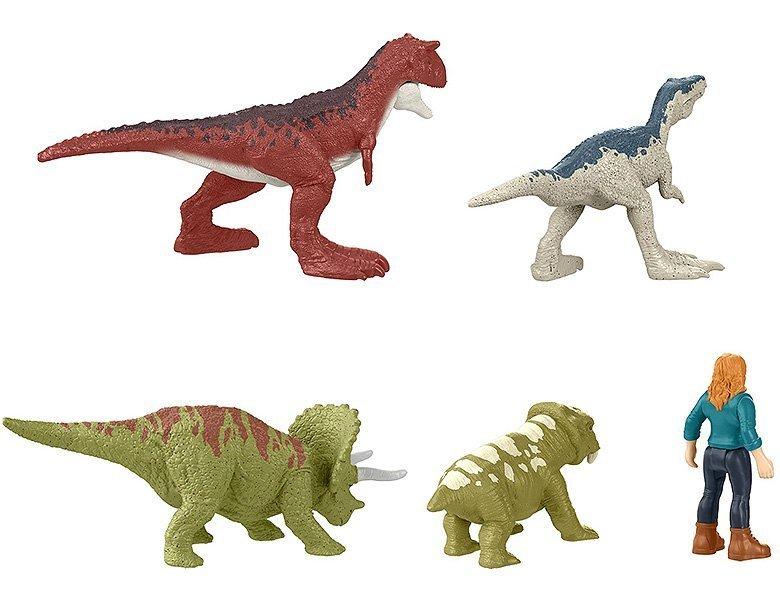 Mattel  Jurassic World Minis Multipack Carnotaurus Clash 