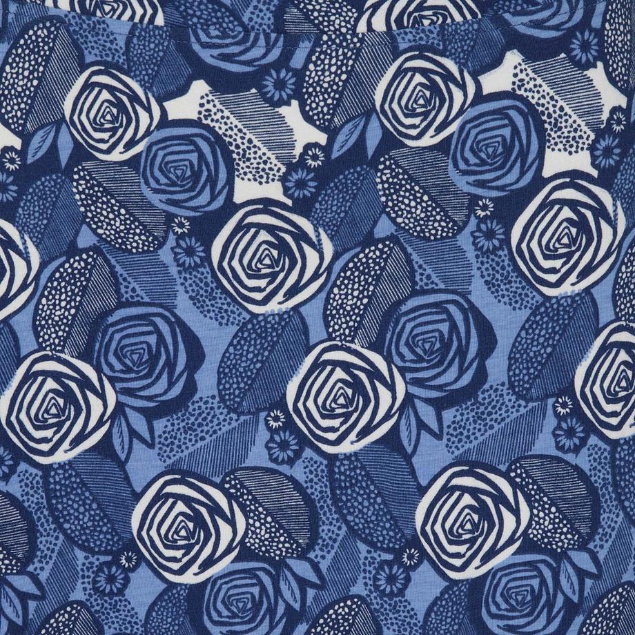 Lazy Jacks Gonna Jersey Stampa Rose  