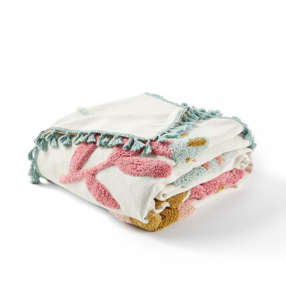 La Redoute Intérieurs Samarkand Dessus de lit Coton Tufté  