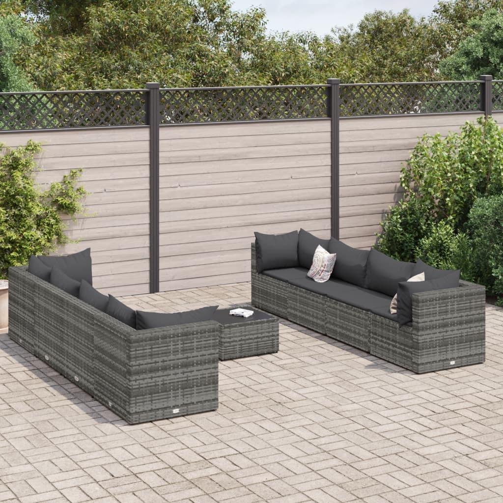 VidaXL Garten lounge set poly-rattan  