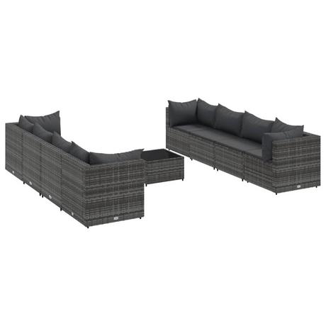 VidaXL Garten lounge set poly-rattan  