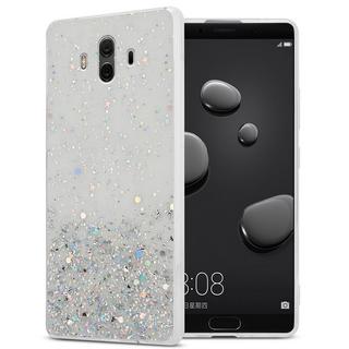 Cadorabo  Hülle für Huawei MATE 10 TPU Silikon mit funkelnden Glitter 