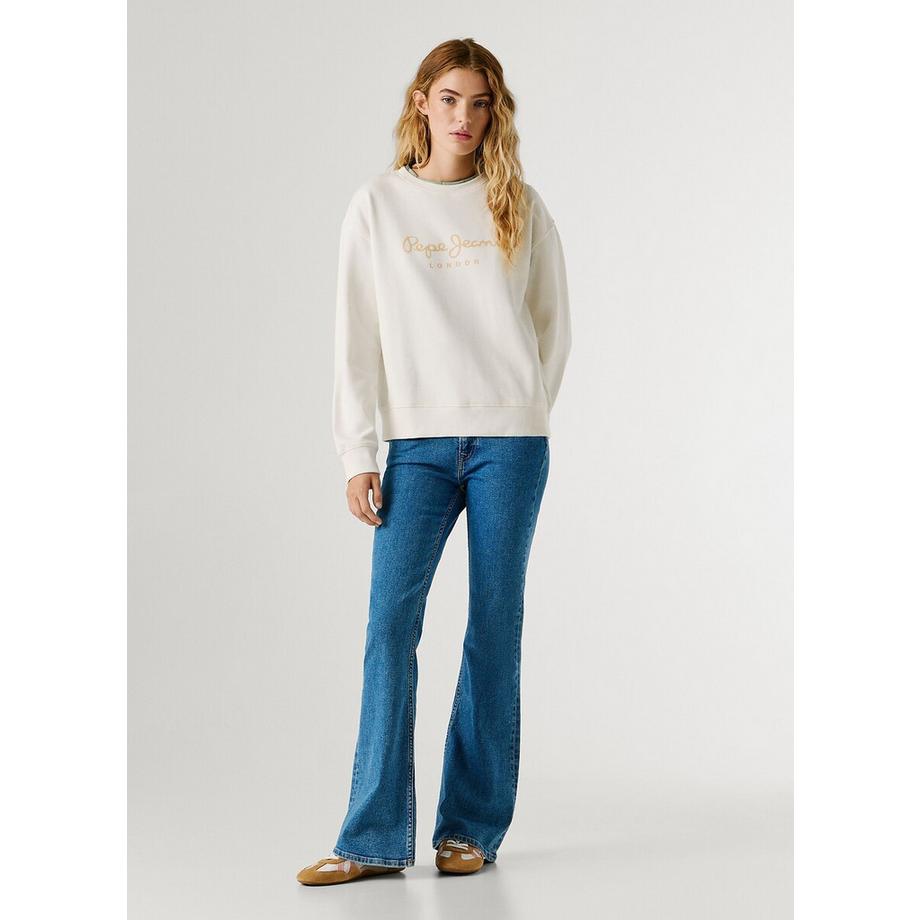 Pepe Jeans London Rundhals Logo Sweatshirt  