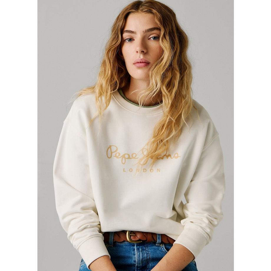 Pepe Jeans London Rundhals Logo Sweatshirt  
