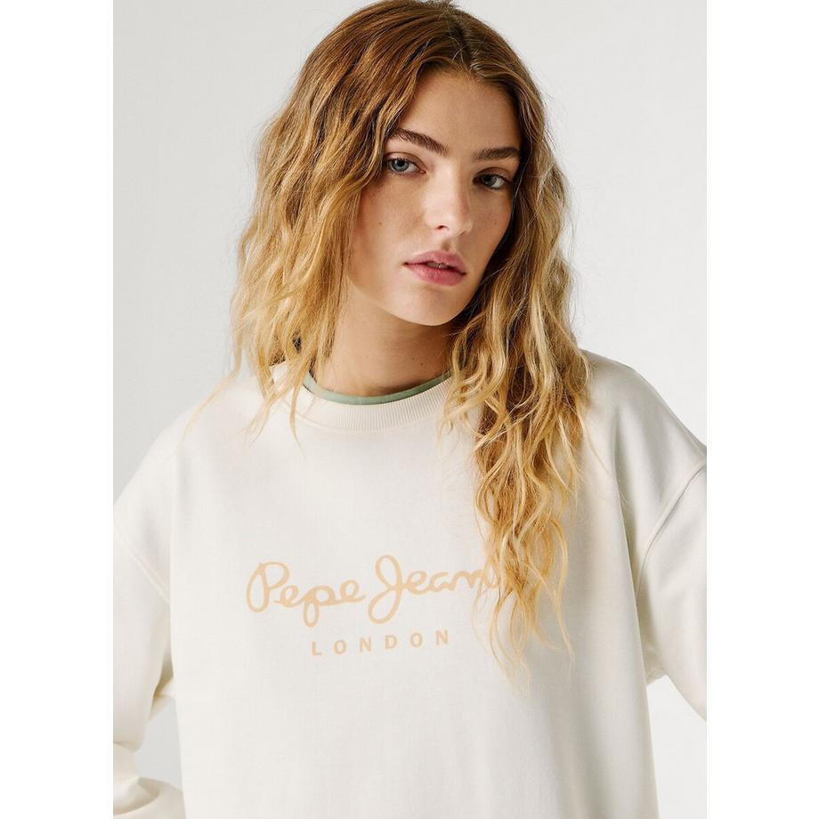 Pepe Jeans London Rundhals Logo Sweatshirt  