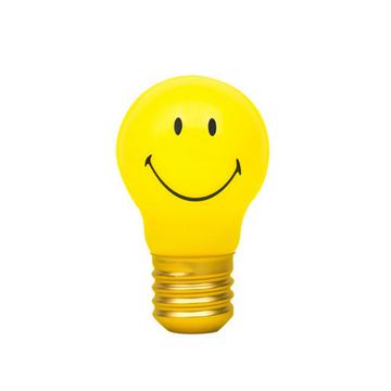 Kabellose LED Glühbirne Smiley