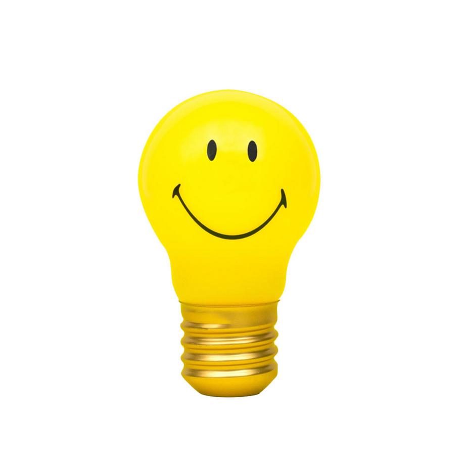 Kabellose LED Glühbirne Smiley