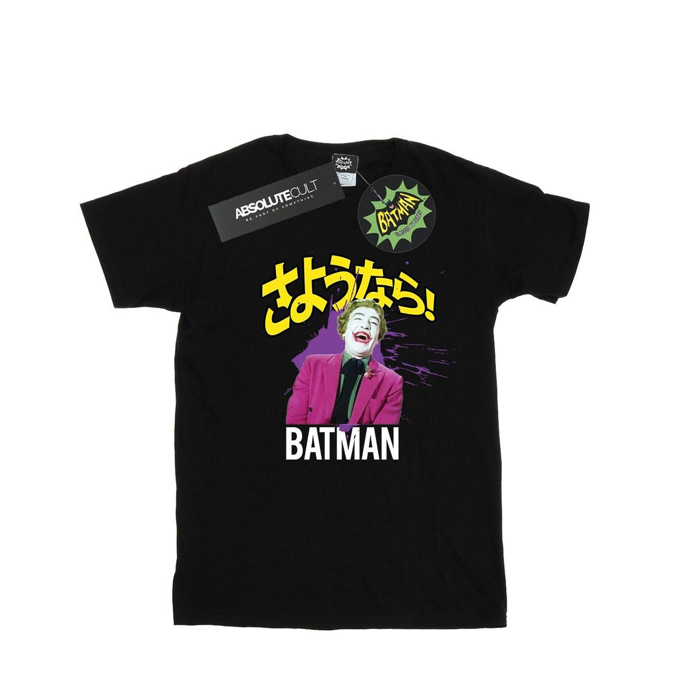 Image of Batman Tv Series Joker Splat Tshirt Mädchen Schwarz 152-158