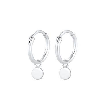 Boucles d'Oreilles Créoles Plaquettes