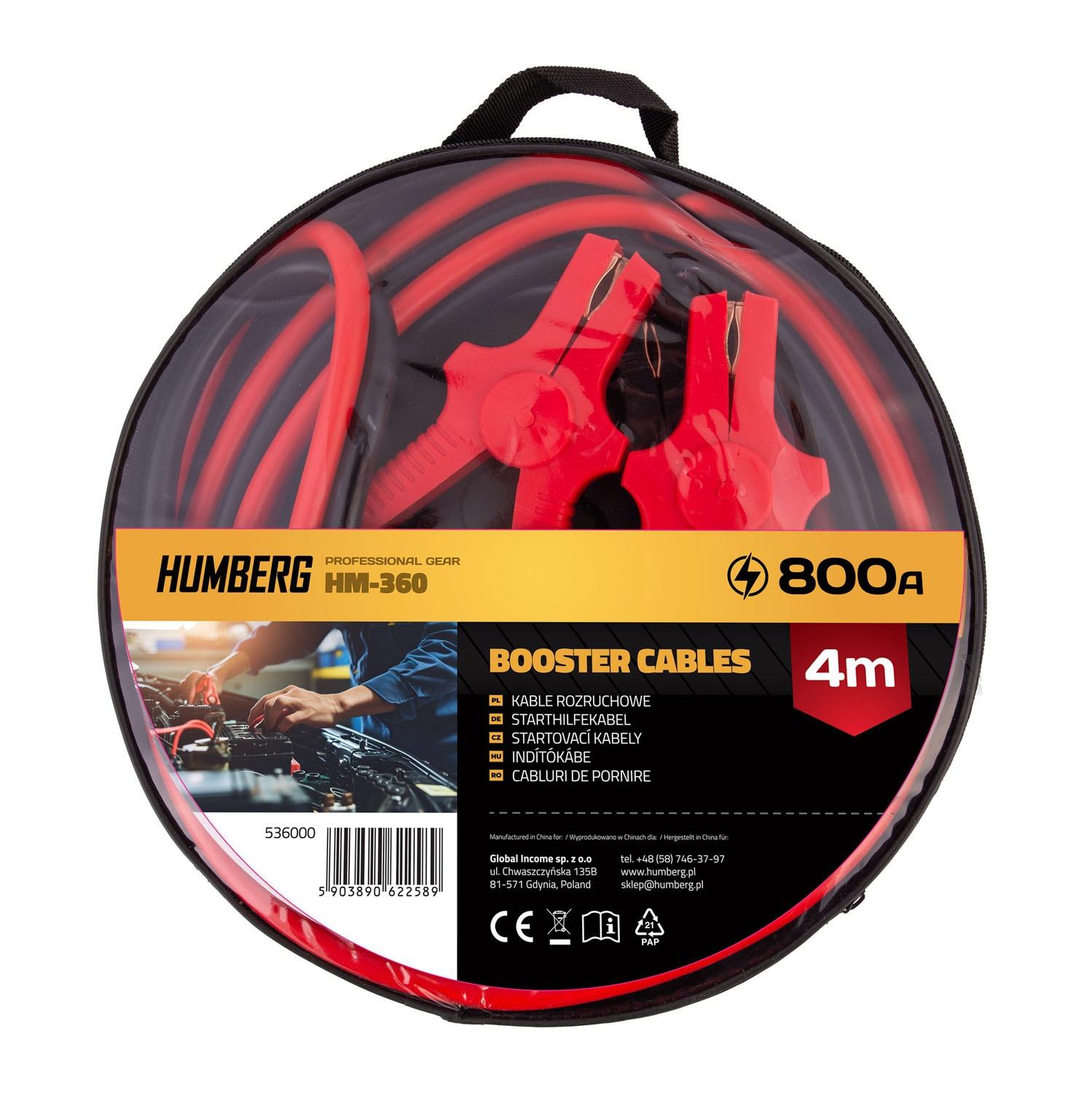 B2X  Cavi jumper 4m 800A HM-360 Humberg 