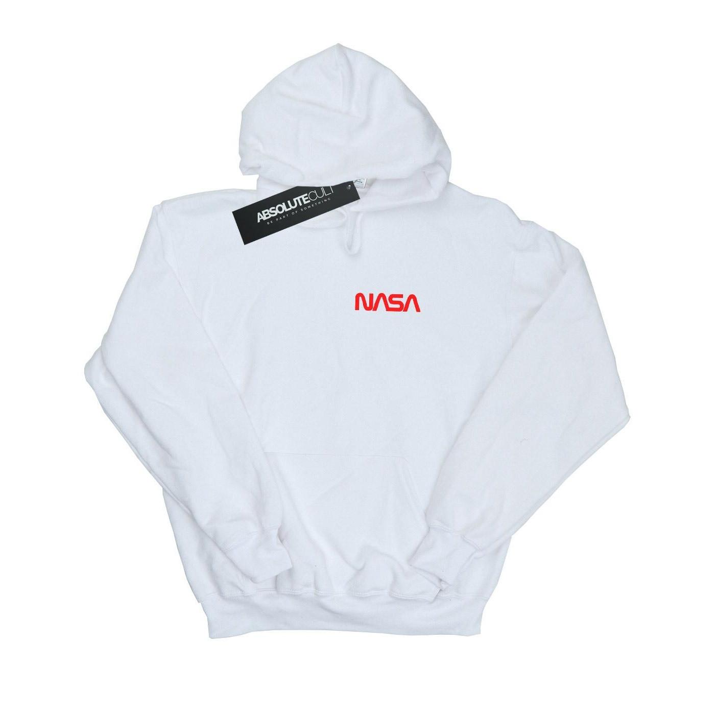 Image of Modern Logo Chest Kapuzenpullover Herren Weiss 3XL