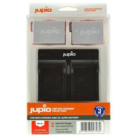 Jupio  Jupio CCA1003 Batteria per fotocamera/videocamera 1120 mAh 