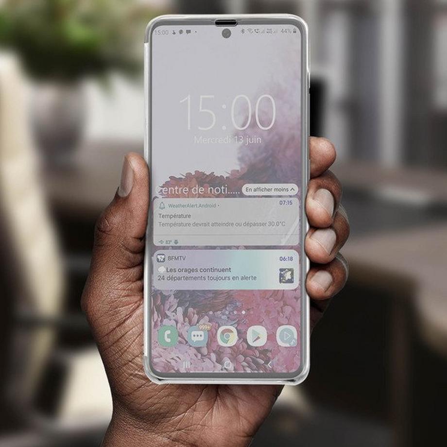 Avizar  Custodia Samsung Galaxy A51 Argento 