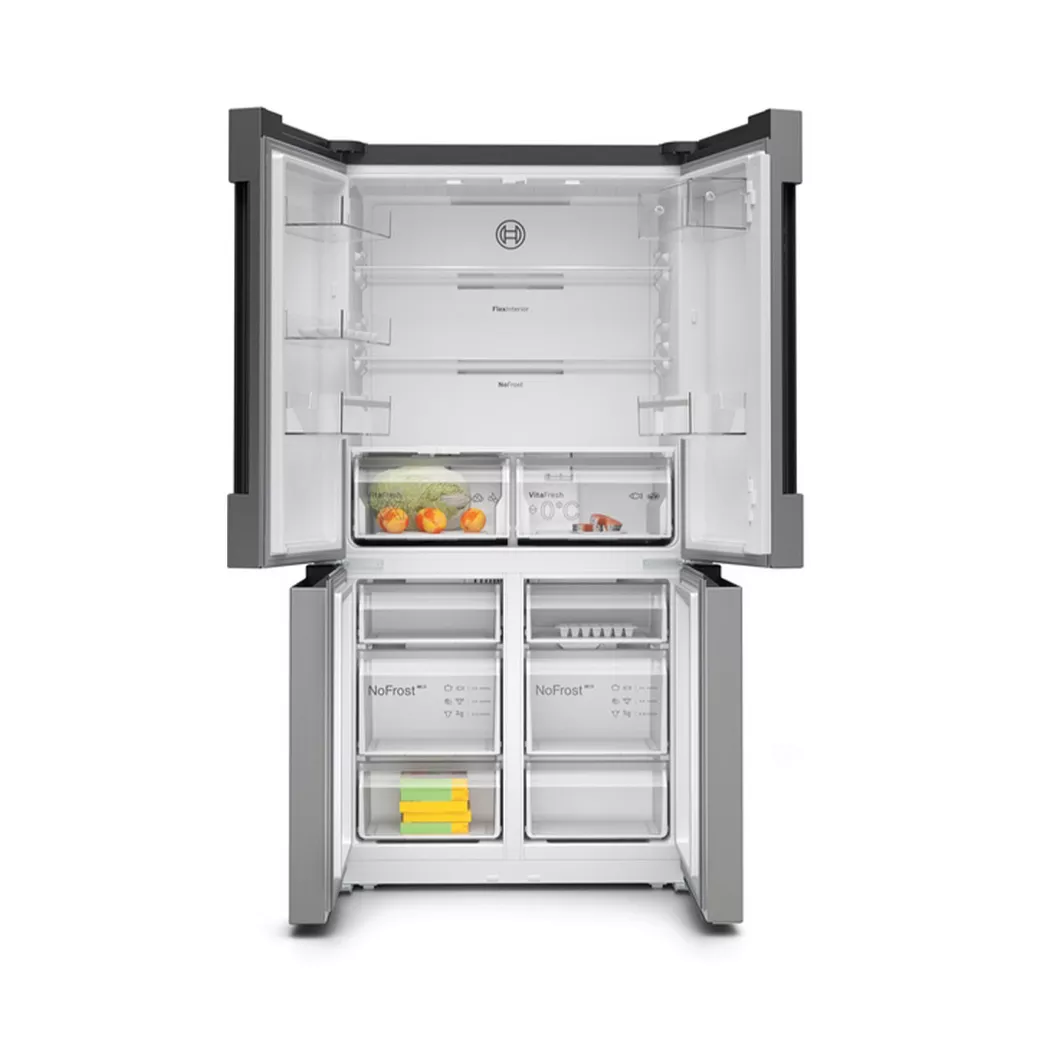 Bosch – Kühl- und Gefrierkombination KFN96VPEA, One Size, Silber