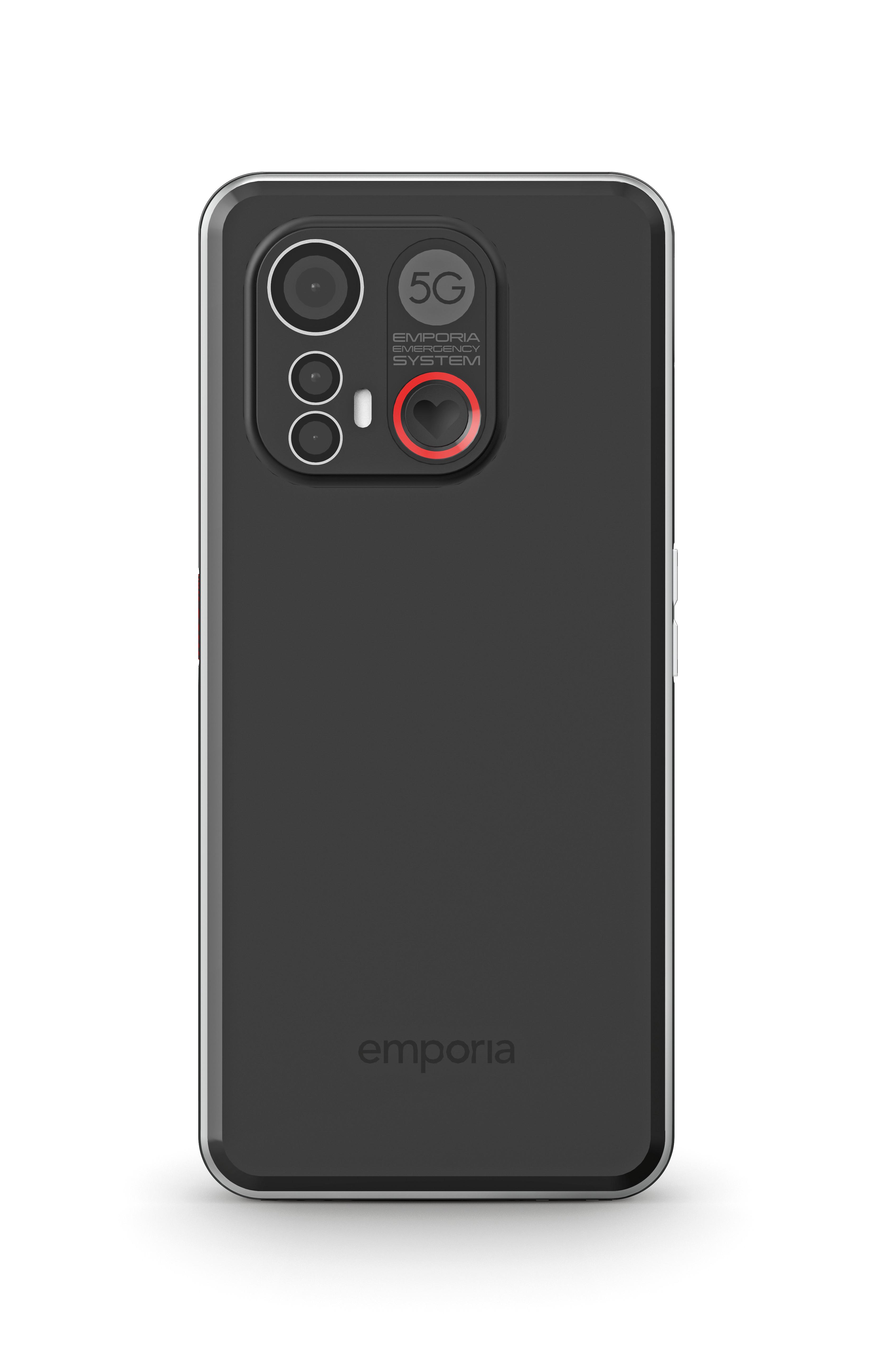 EMPORIA  SMART.6 16,7 cm (6.58") Android 13 5G USB Typ-C 6 GB 128 GB Schwarz, Silber 