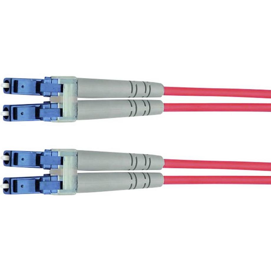 Telegärtner  LWL-Kabel Duplex LC-Stecker LC-Stecker 9/125 µ Singlemode OS2 1 m 