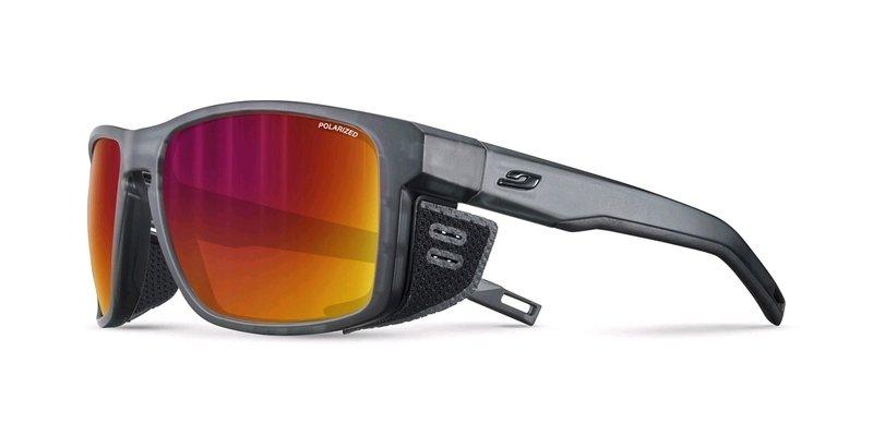 Image of Shield J5069414 Schwarz Durchscheinend Schwarz - Spectron Polarized 3 Sportbrille Herren Orange ONE SIZE
