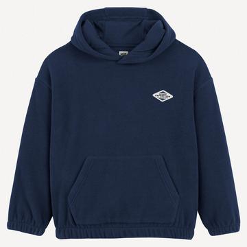 Sweat à capuche oversize en polaire