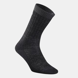 QUECHUA SH900 Warme halbhohe Wandersocken 2er-Pack  