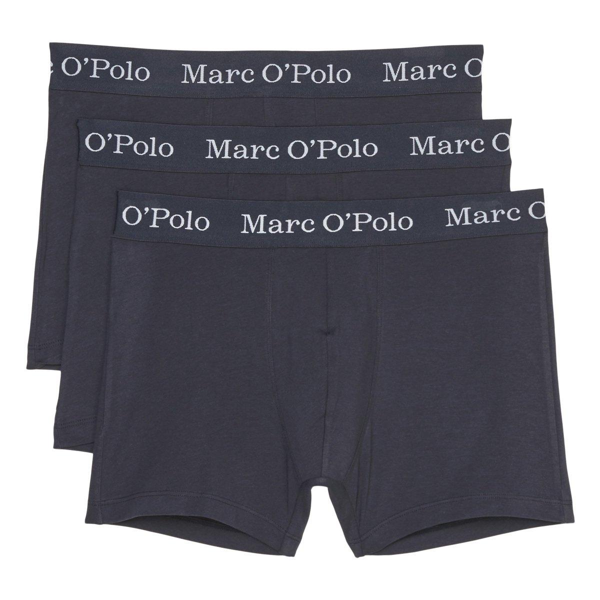 Image of 3er Pack Elements Organic Cotton - Long Short Pant Herren Blau S