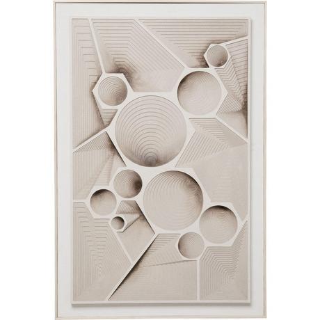 KARE Design Quadro oggetto Vulcano Ten 80x120  