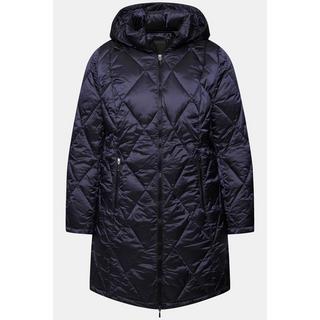 Ulla Popken  HYPRAR Steppjacke, Kapuze, 2-Wege-Zipper, Zipptaschen 