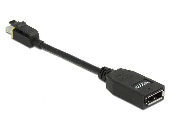 DeLock  DeLOCK 65978 câble vidéo et adaptateur 0,15 m Mini DisplayPort DisplayPort Noir 