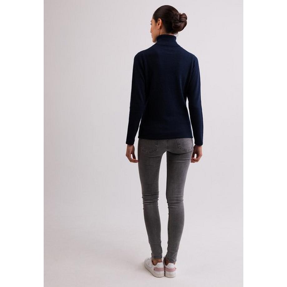 CASH-MERE.CH Pull Col Roulé Cachemire  