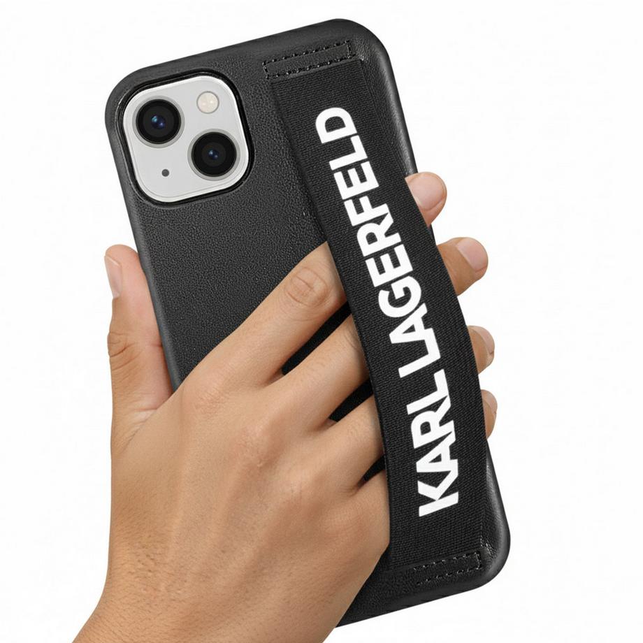 KARL LAGERFELD  Hülle Apple iPhone 13 Elastic Strap 
