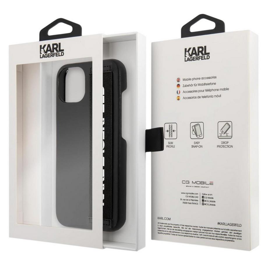 KARL LAGERFELD  Hülle Apple iPhone 13 Elastic Strap 