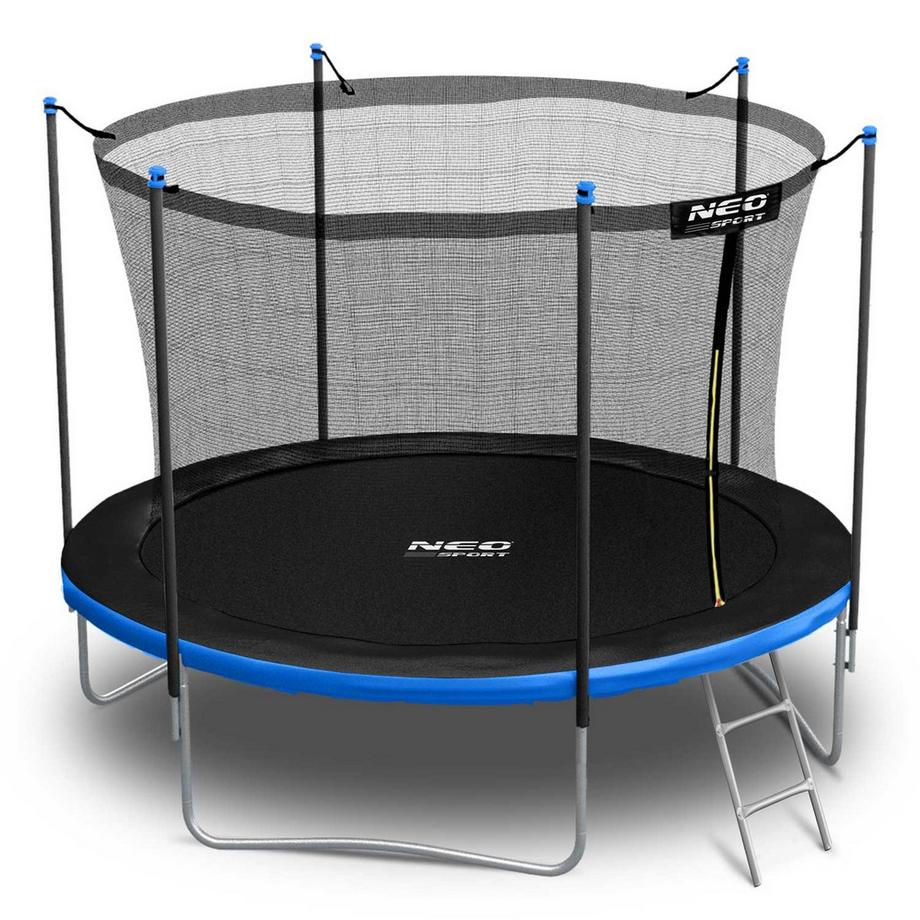 B2X Trampolino da giardino 183 cm con rete integrata e scala di Neo-Sport  