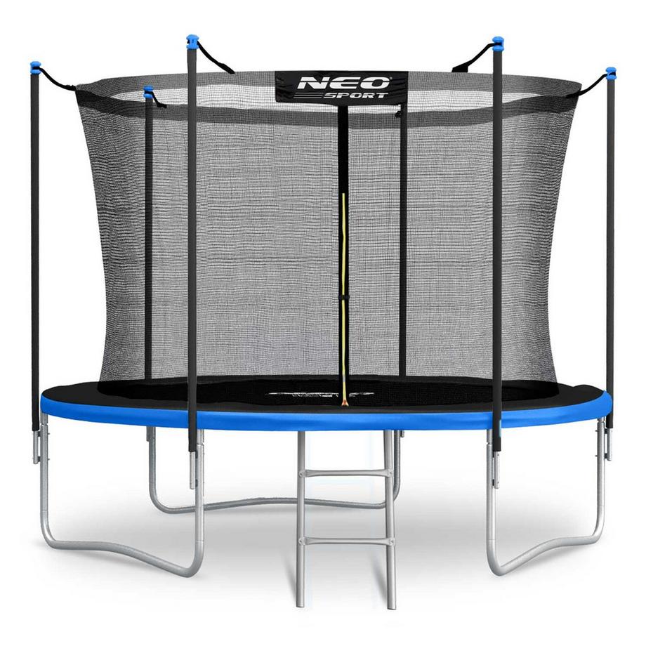 B2X Trampolino da giardino 183 cm con rete integrata e scala di Neo-Sport  