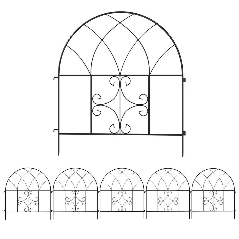 Outsunny  Clôture de jardin 