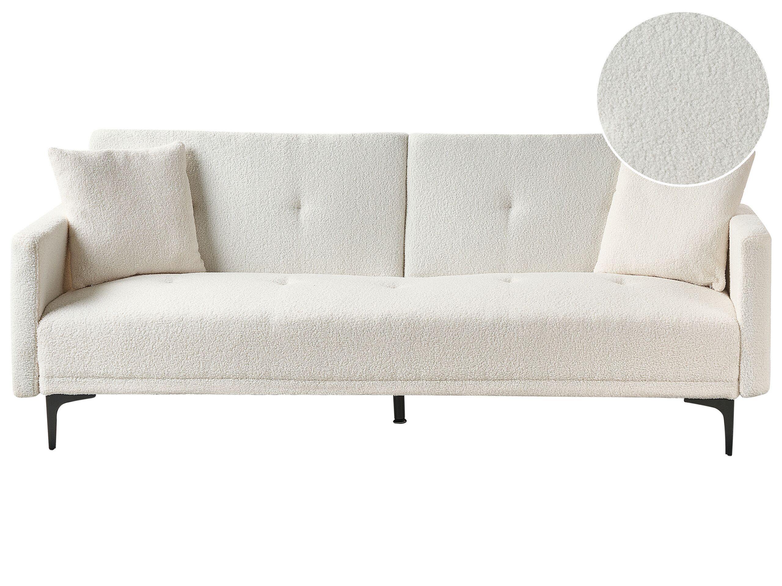 Image of Schlafcouch aus Bouclé Retro LUCAN Schlafcouch aus Bouclé Retro LUCAN
