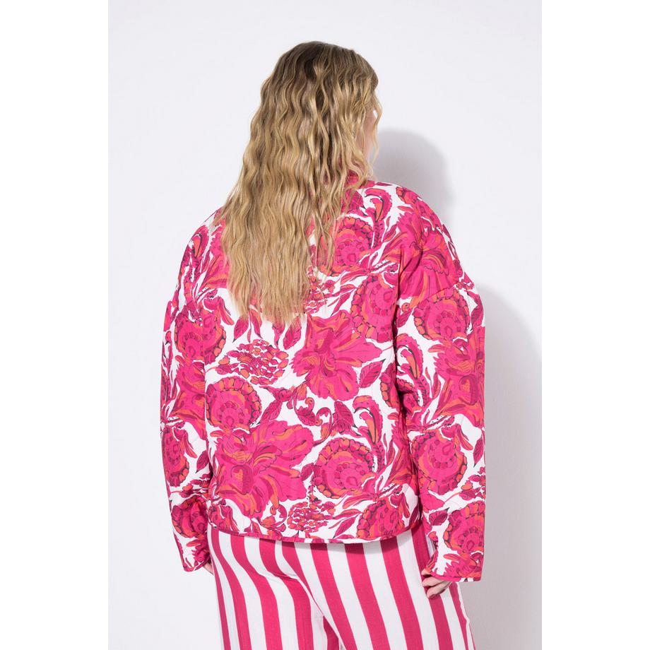 Studio Untold Giacca trapuntata oversize stampa allover  