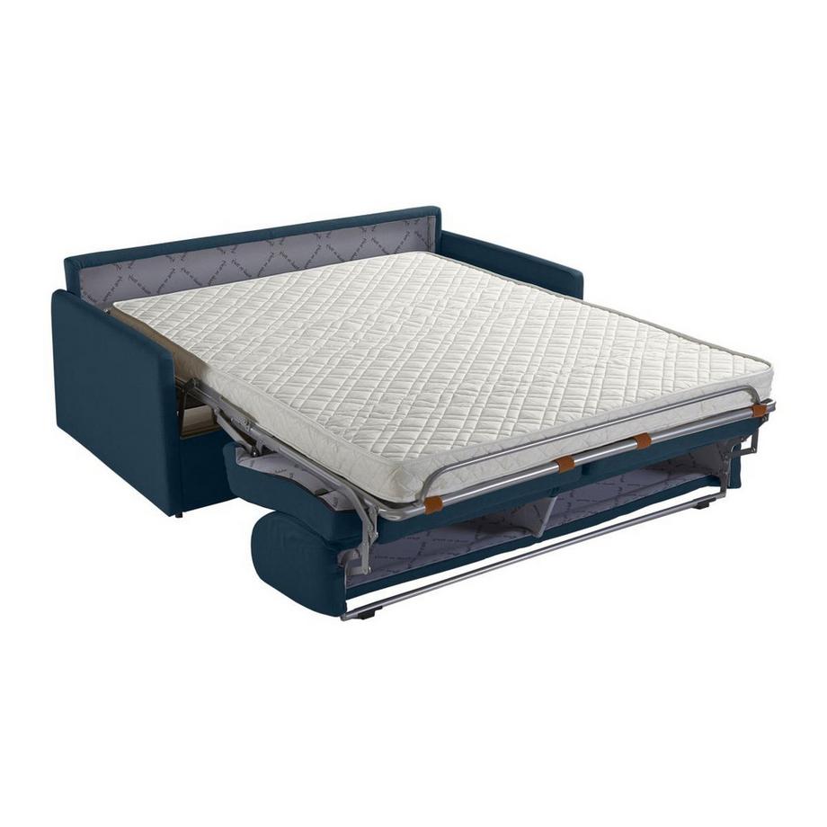Vente-unique Schlafsofa 4Sitzer Stoff Liegefläche Matratzen CALIFE  