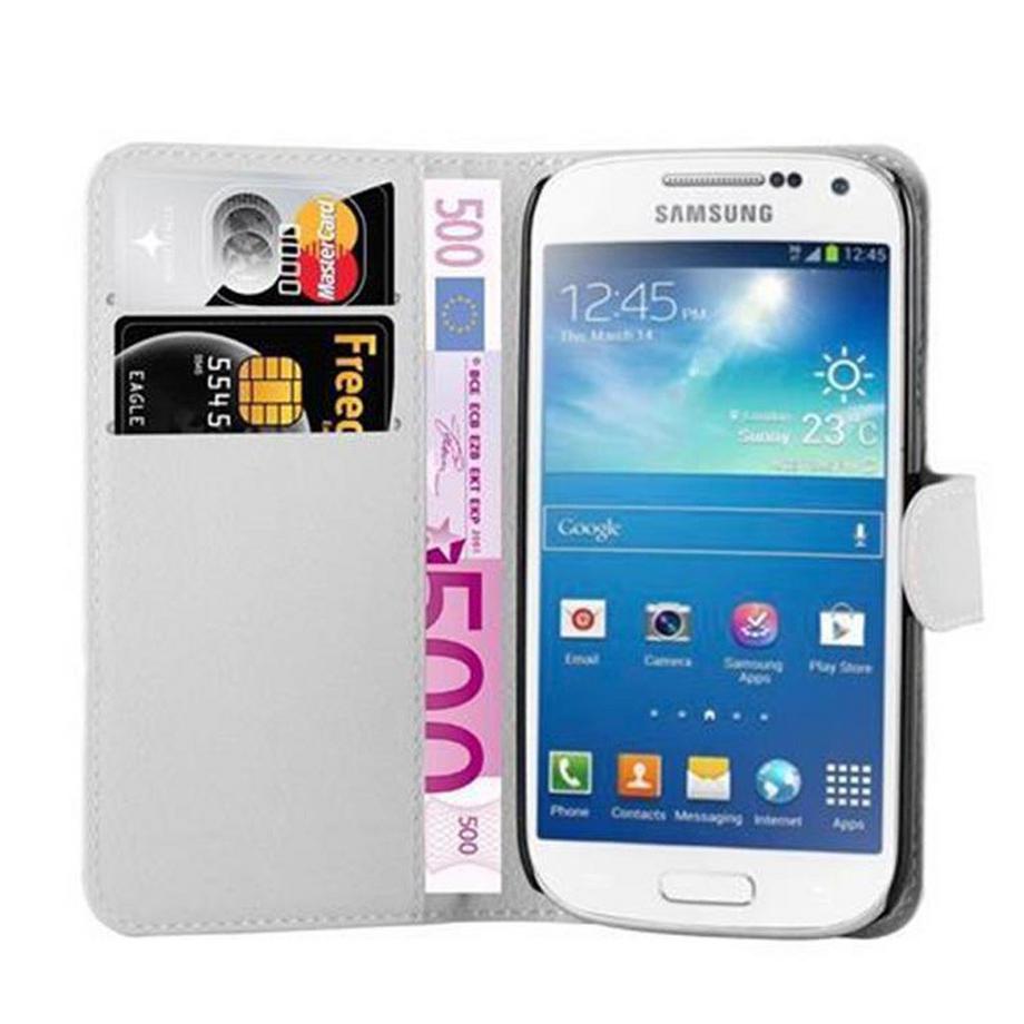 Cadorabo  Hülle für Samsung Galaxy S4 MINI Standfunktion, Kartenfach 