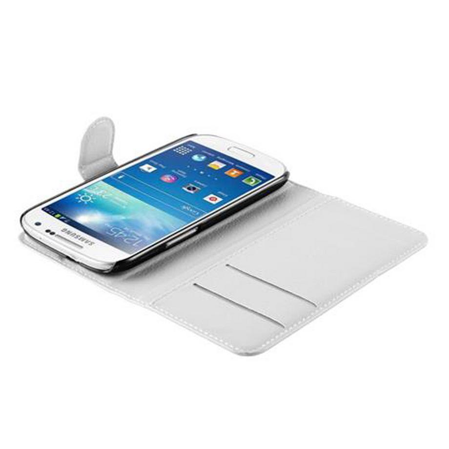 Cadorabo  Hülle für Samsung Galaxy S4 MINI Standfunktion, Kartenfach 
